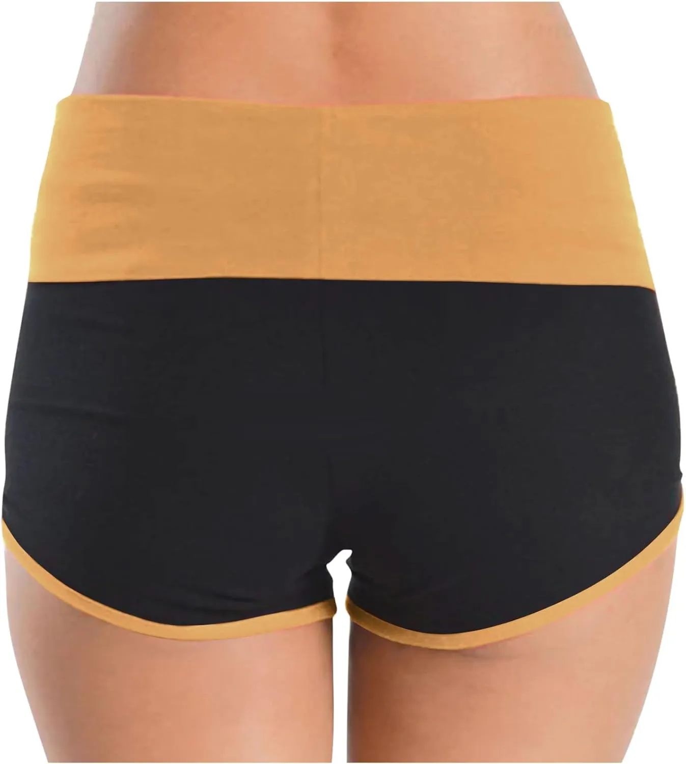2 Pack Women's Athletic Shorts High Waisted Running Workout Short Pants Tummy Control Quick Dry Gym Shorts for Yoga