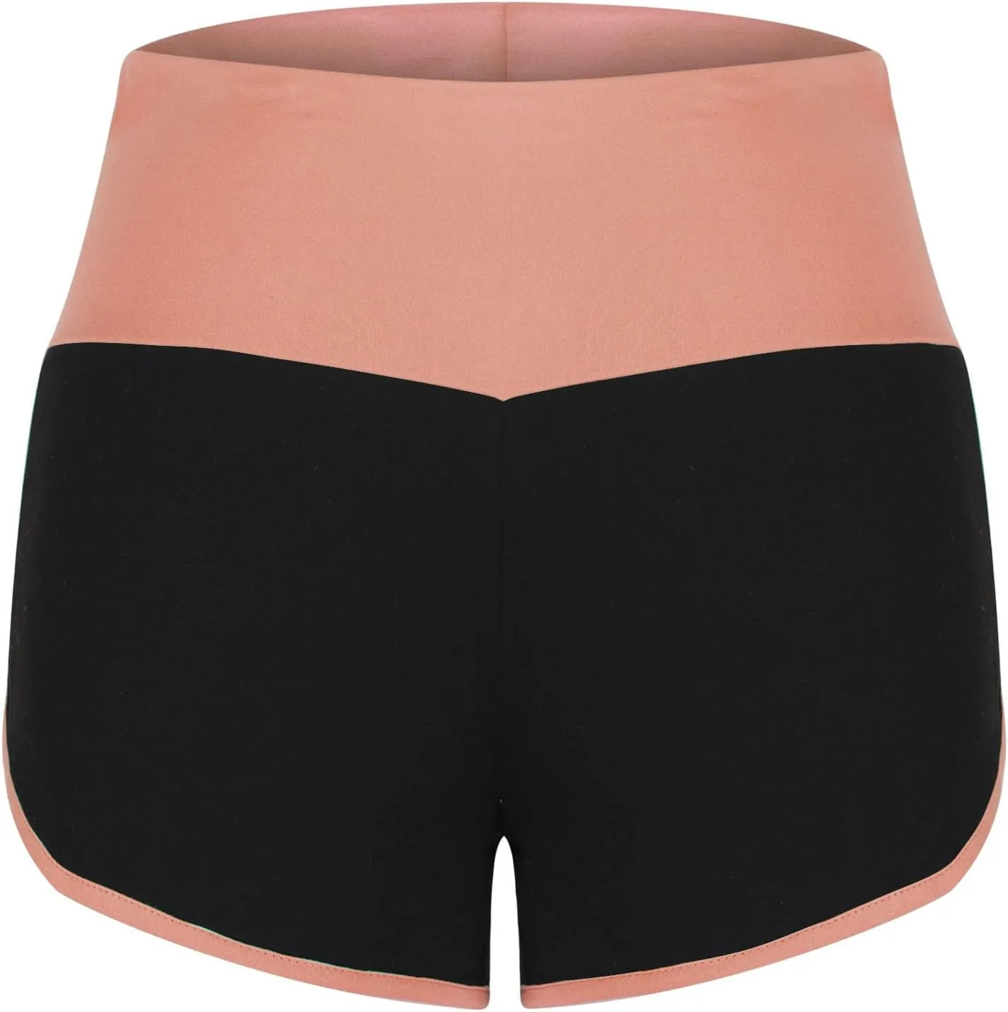 2 Pack Women's Athletic Shorts High Waisted Running Workout Short Pants Tummy Control Quick Dry Gym Shorts for Yoga