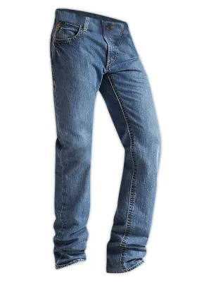 ARIAT mens Straight Flame Resistant NFPA Extra Relaxed Fit Jeans, Denim, 36W x 32L US