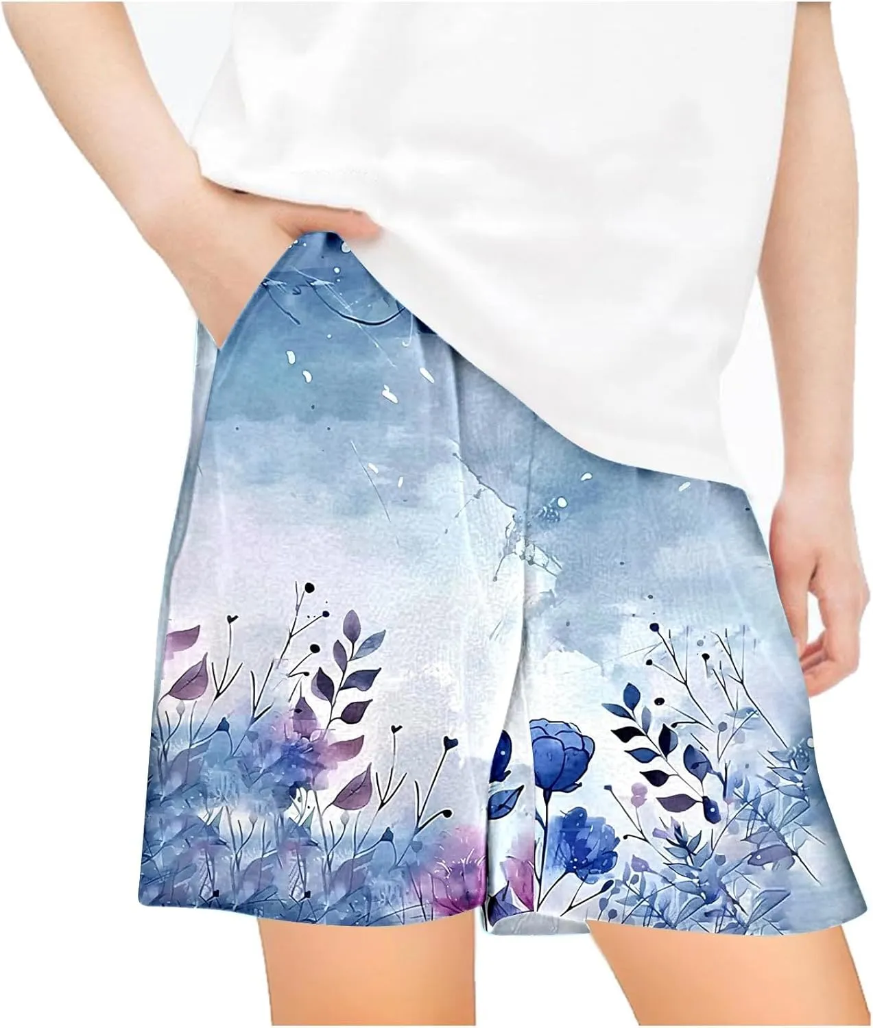 Athletic Shorts for Boys Summer Casual Running Workout Short Pants Kids Graphic Loose Fit Quick Dry Fitness Shorts