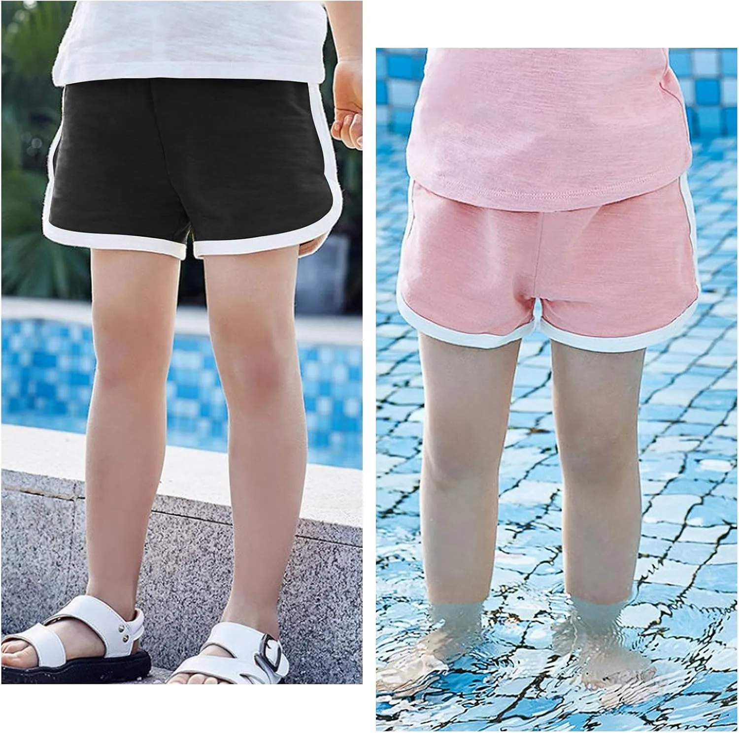 Boys Girls Sport Shorts Kids Summer Running Athletic Shorts Baby Toddler Workout and Fashion Dolphin Beach Shorts