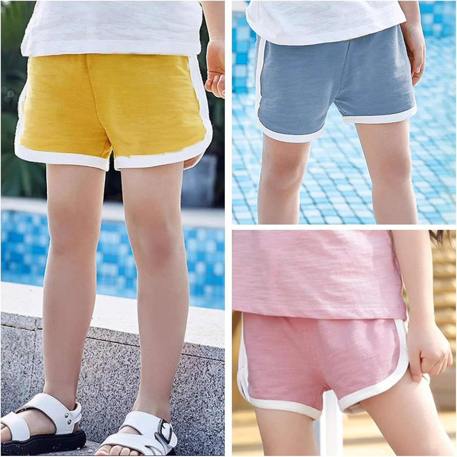 Boys Girls Sport Shorts Kids Summer Running Athletic Shorts Baby Toddler Workout and Fashion Dolphin Beach Shorts
