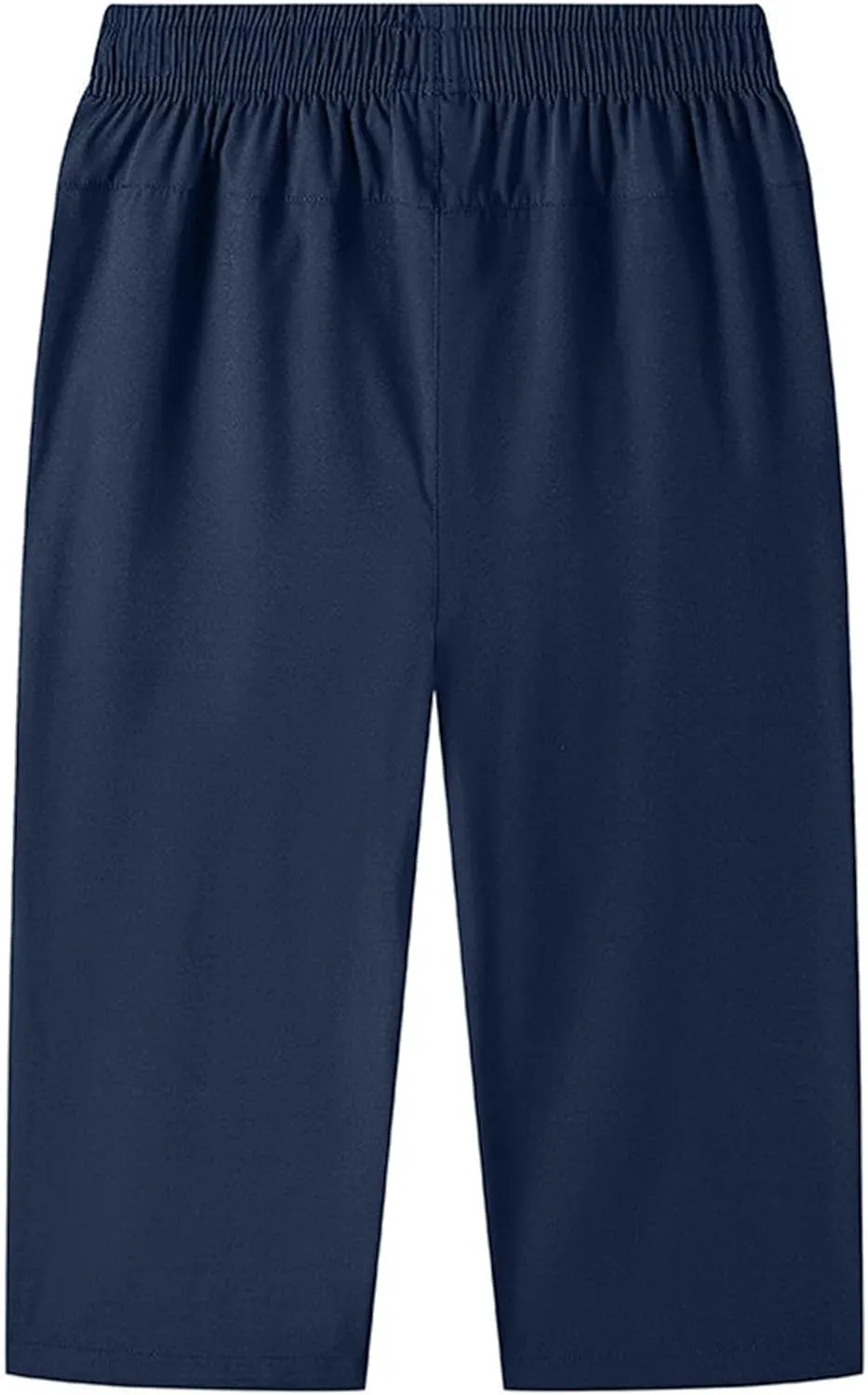 Cambkatl Capris for Men Big & Tall Jogger Sweatpants Casual 2024 Summer Lightweight Drawstring Beach Yoga Pants (M-8XL)