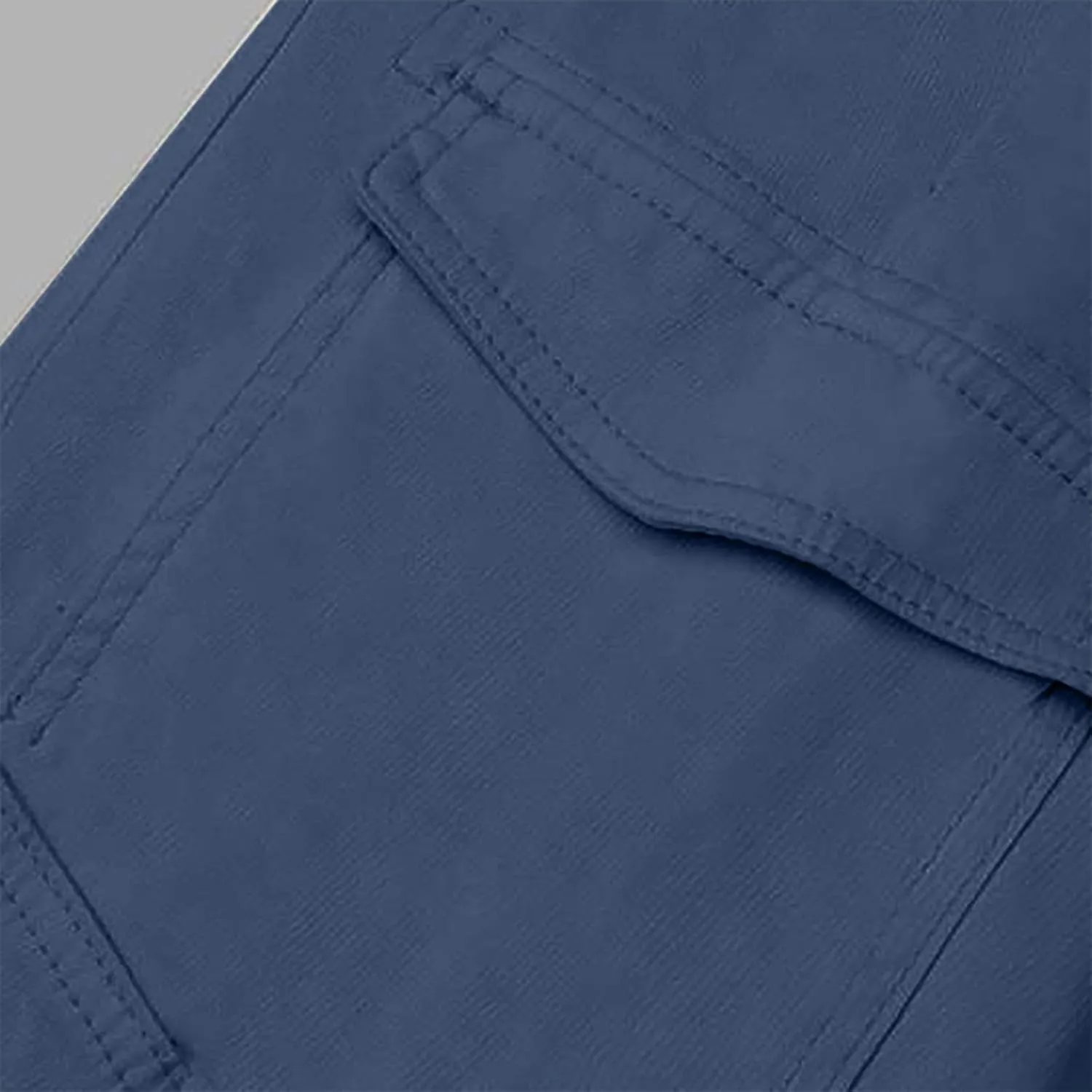 Cargo Pants Women with Flap Pockets High Waisted Side Tie Hem Straight Leg Drawstring Hiking Pants for Travel Joggers