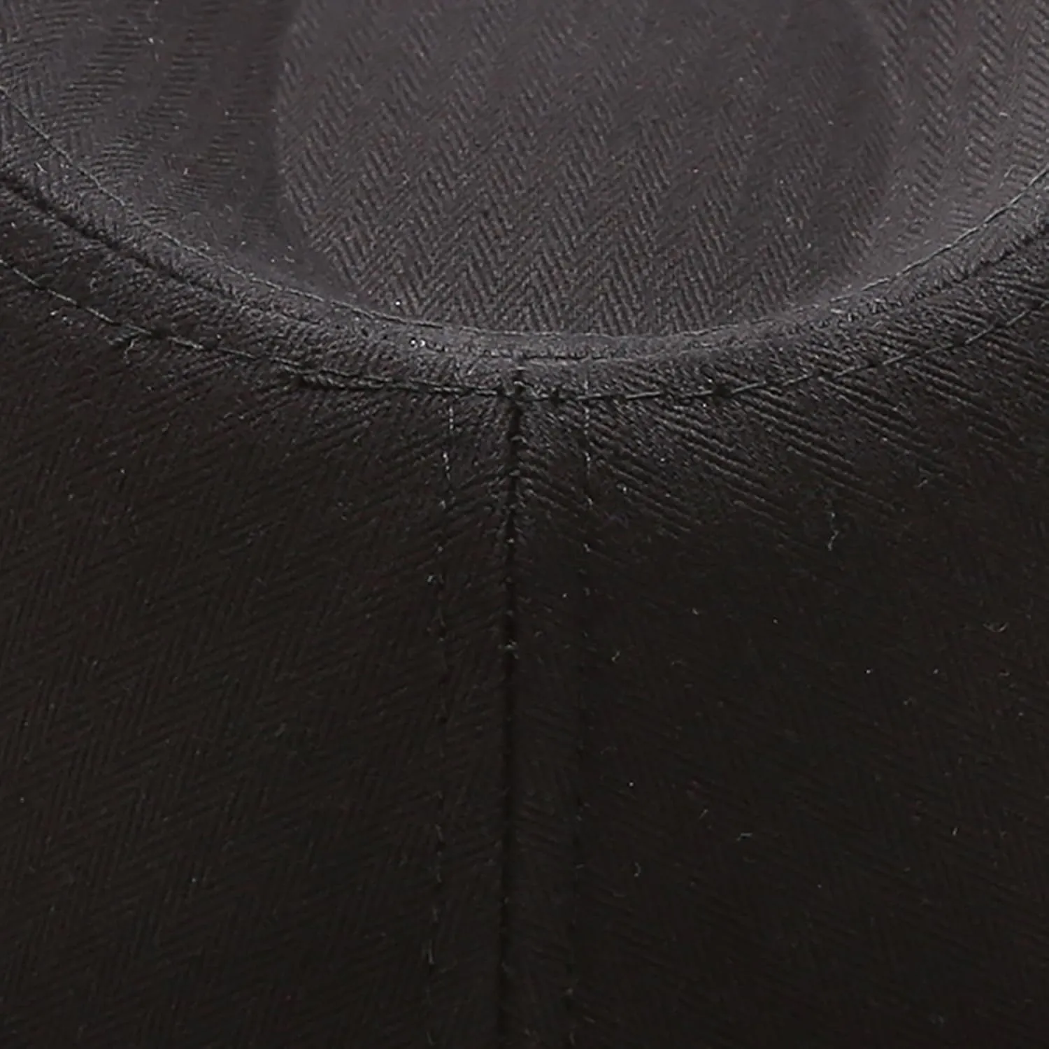 Classic Trilby Short Brim 100% Cotton Twill Fedora Hat with Band