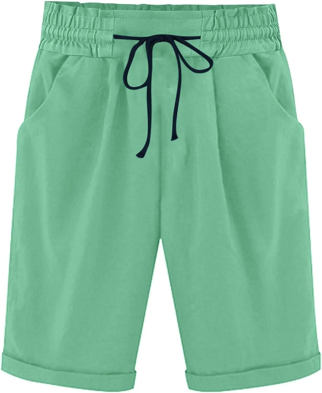 Cotton Linen Shorts Women's Athletic Shorts Causal Lightweight Quick Drying Shorts high Waisted Athletic Shorts Women