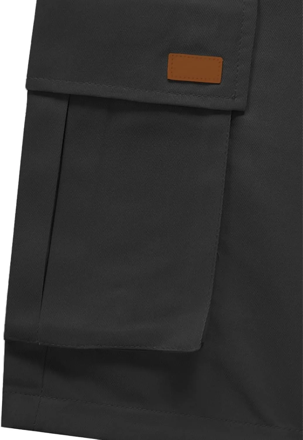 CRNTCEM Lightweight Casual Cargo Shorts for Men Drawstring Classic Hiking Work Shorts Cotton Twill Chinos Short Pants
