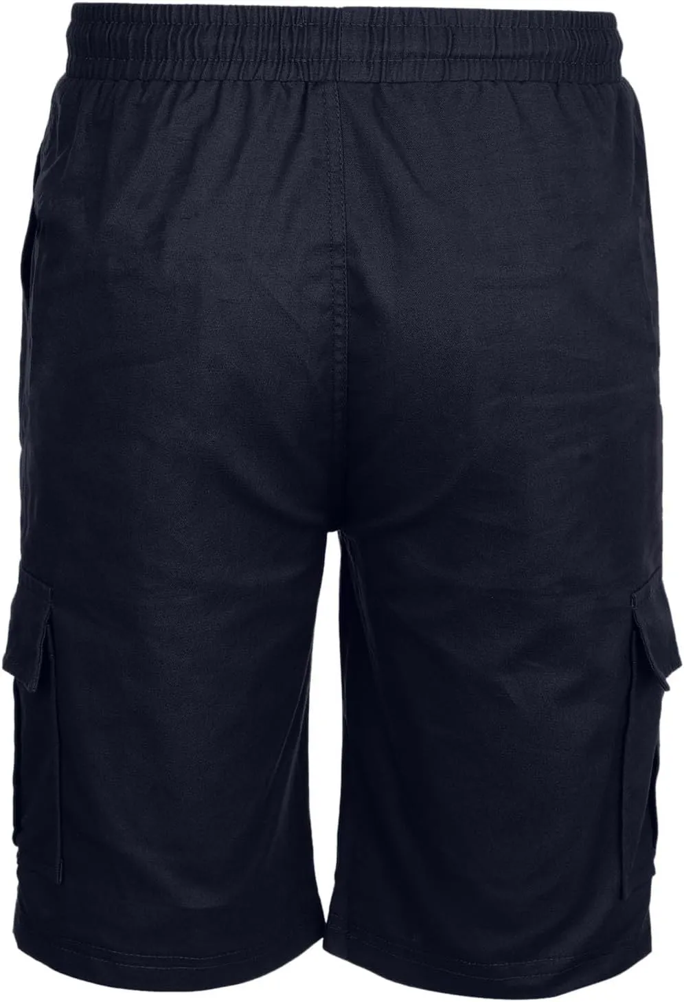 CRNTCEM Mens Casual Cargo Shorts Cotton Twill Chino Short Drawstring Stretch Summer Work Dressy Shorts with Pockets