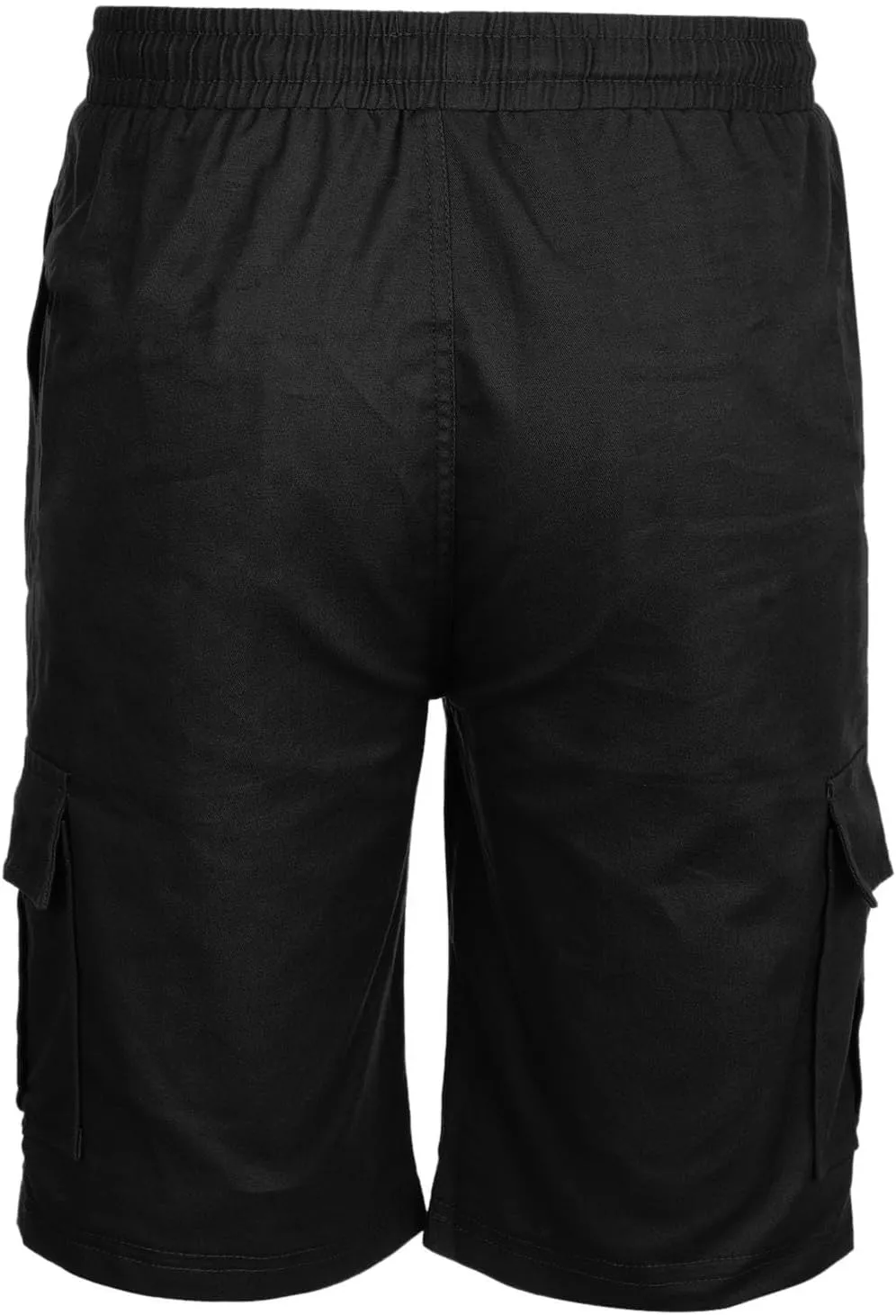 CRNTCEM Mens Casual Cargo Shorts Cotton Twill Chino Short Drawstring Stretch Summer Work Dressy Shorts with Pockets