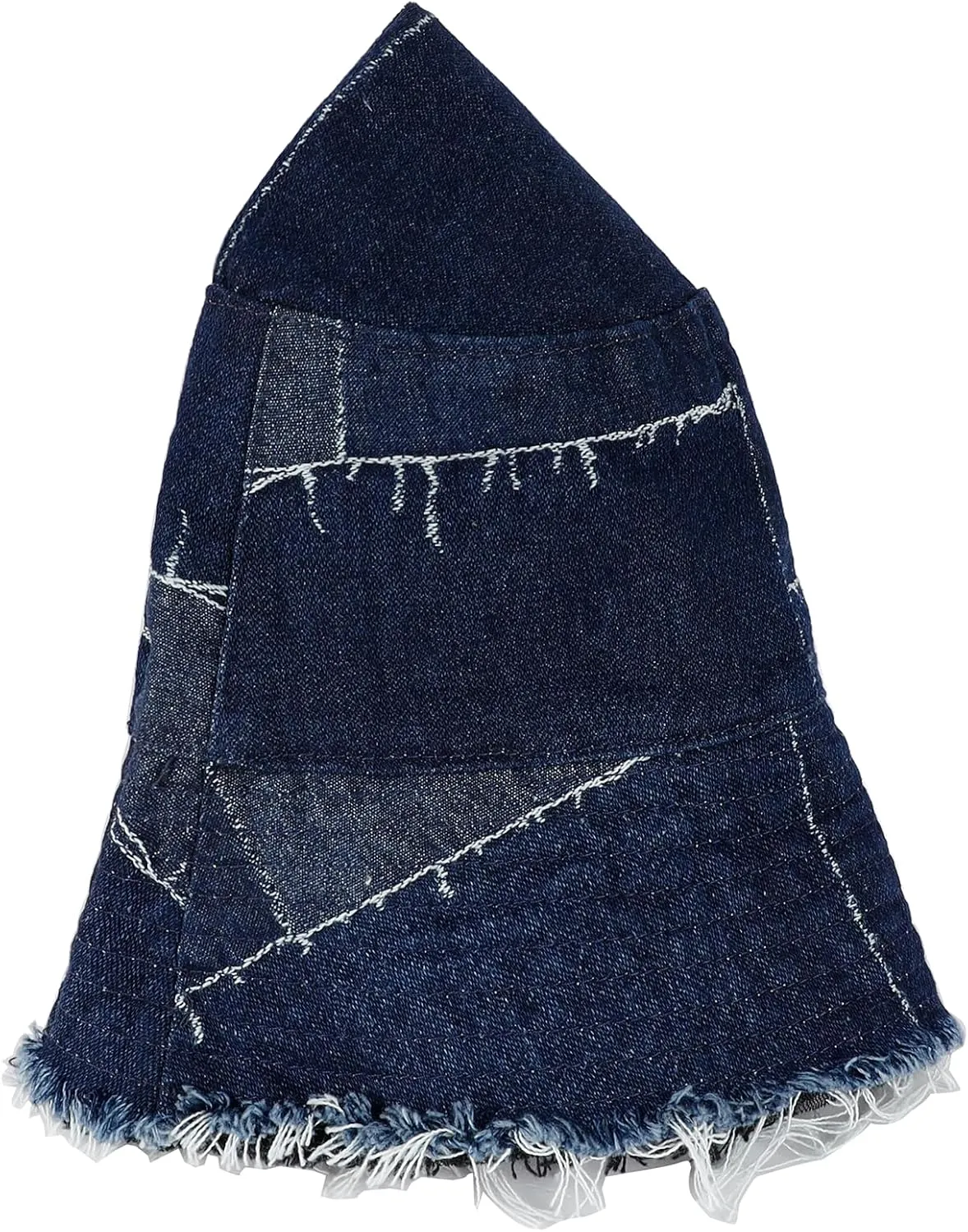 Denim Bucket Hat for Women Festival Safari Boonie Packable Cap Washed Summer Beach Sun Hats