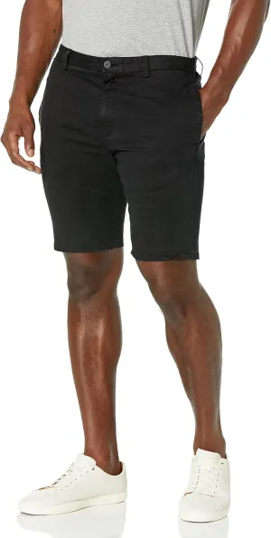 HUGO Men's Slim Fit Chino Style Cotton Twill Shorts