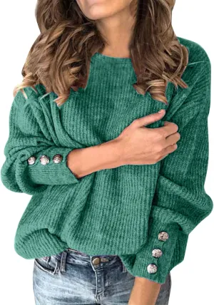 iLH Fall Sweater for Women Oversize Lightweight Knit Sweatshirt Loose Long Sleeve Pullover Sweaters Casual Jumper Tops