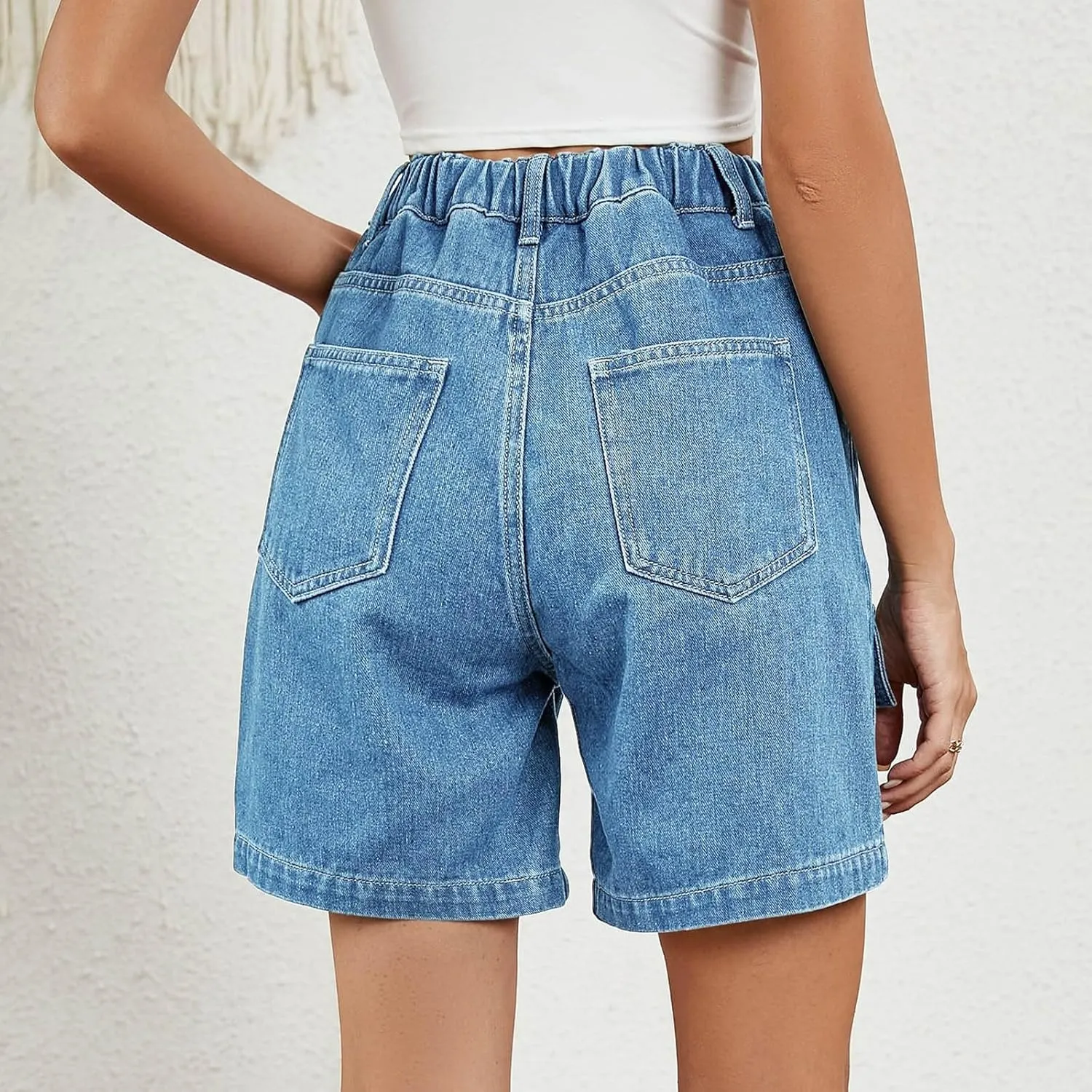 Jeans for Women Womens Jeans Stretchy High or Mid Waisted Jeans for Women Womens Wide Leg Pants