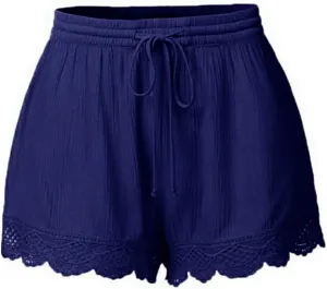 LCMTWX Womens Shorts Sports High-Waist Women's Casual Shorts Loose Pants Casual Fashion Pants Womens Shorts Denim Shorts