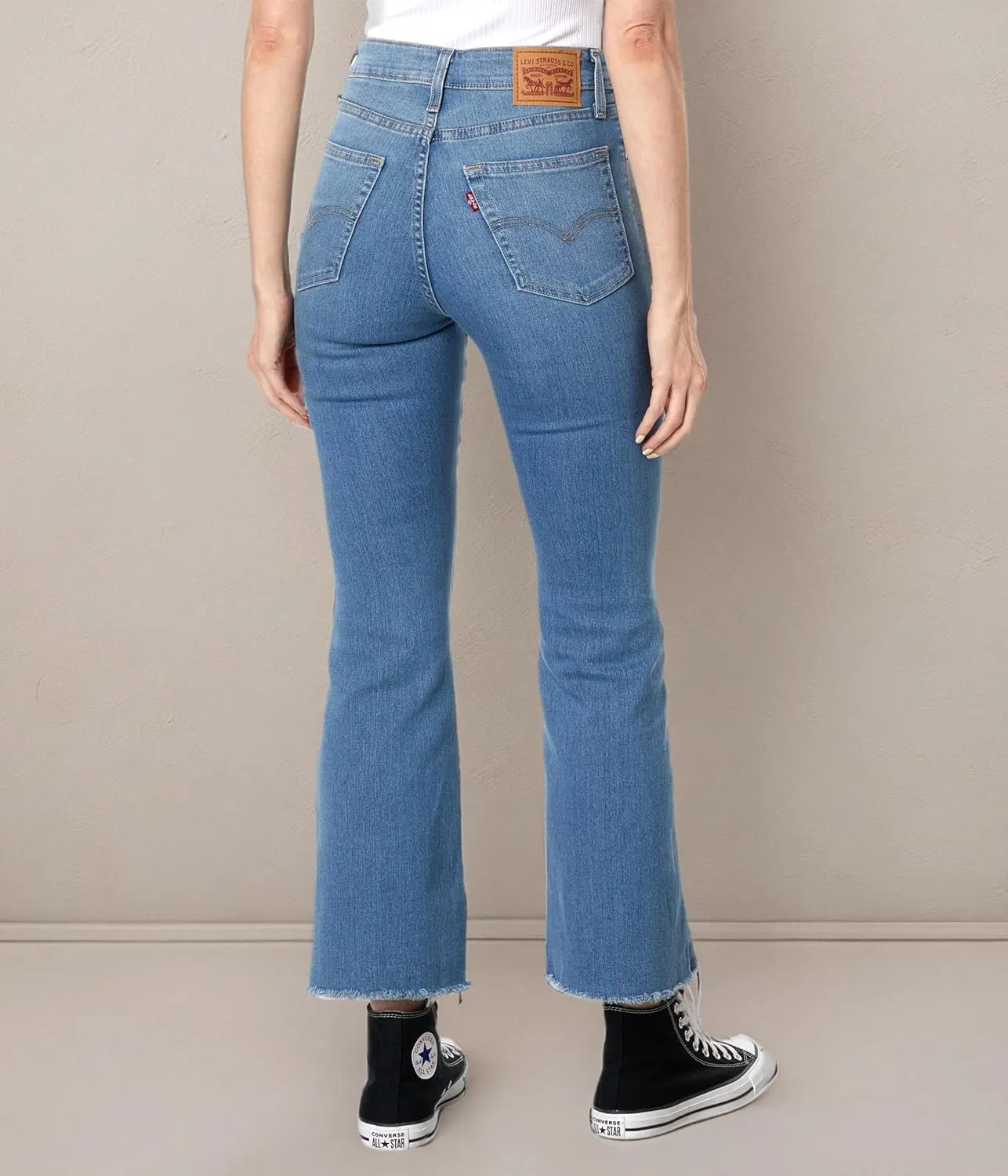 Levi's Women's 726 High Rise Flare Jeans (Also Available in Plus)