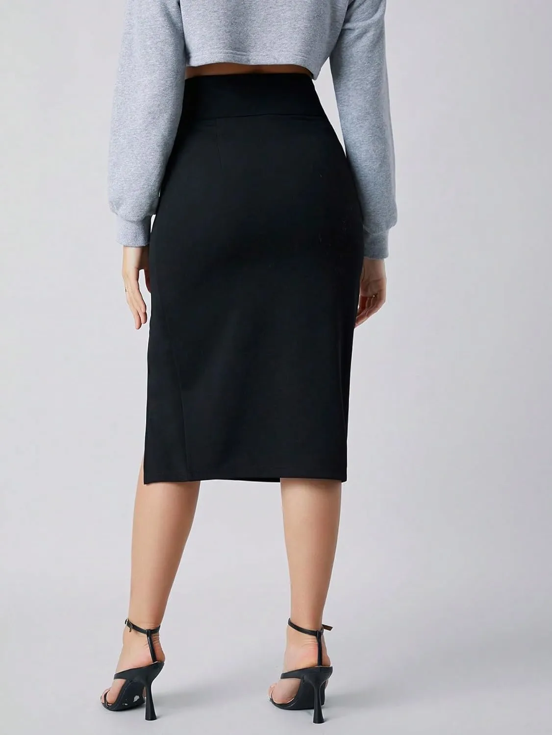 Maxi Skirts for Women Wide Slit Skirt