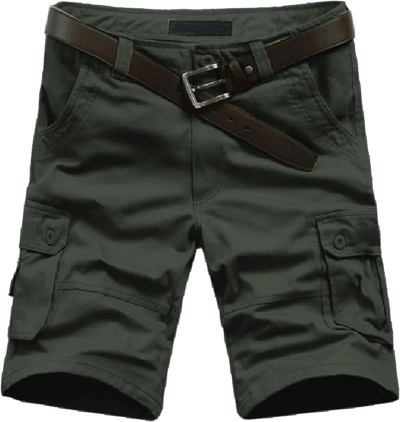 Men's Athletic Sport Cargo Shorts Hiking Fitness Short Pant Classic Fit Work Pants Summer Beach Shorts