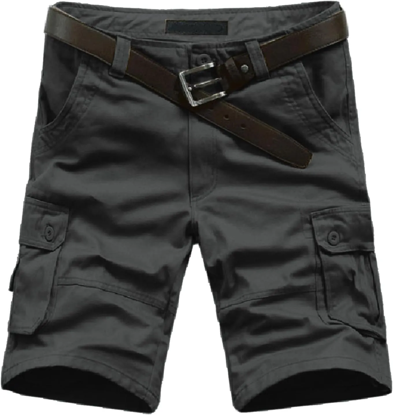 Men's Athletic Sport Cargo Shorts Hiking Fitness Short Pant Classic Fit Work Pants Summer Beach Shorts