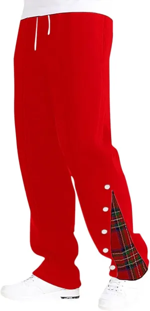 Men's Baggy Sweatpants Plus Size Elastic Waist Drawstring Wide Leg Casual Pants Fashion Breathable Joggers Trousers