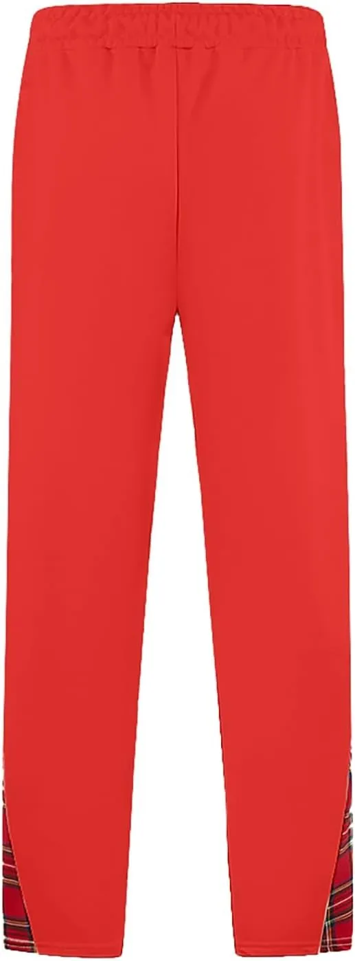 Men's Baggy Sweatpants Plus Size Elastic Waist Drawstring Wide Leg Casual Pants Fashion Breathable Joggers Trousers