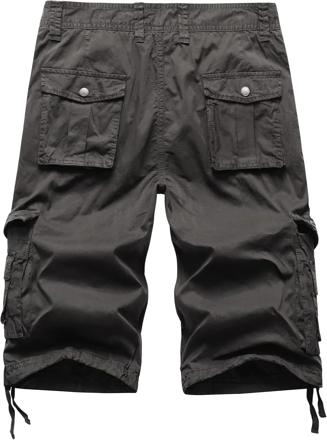 Mens Cargo Shorts Multi Pockets Twill Cotton Relaxed Fit Outdoor Camo Cargo Short for Men