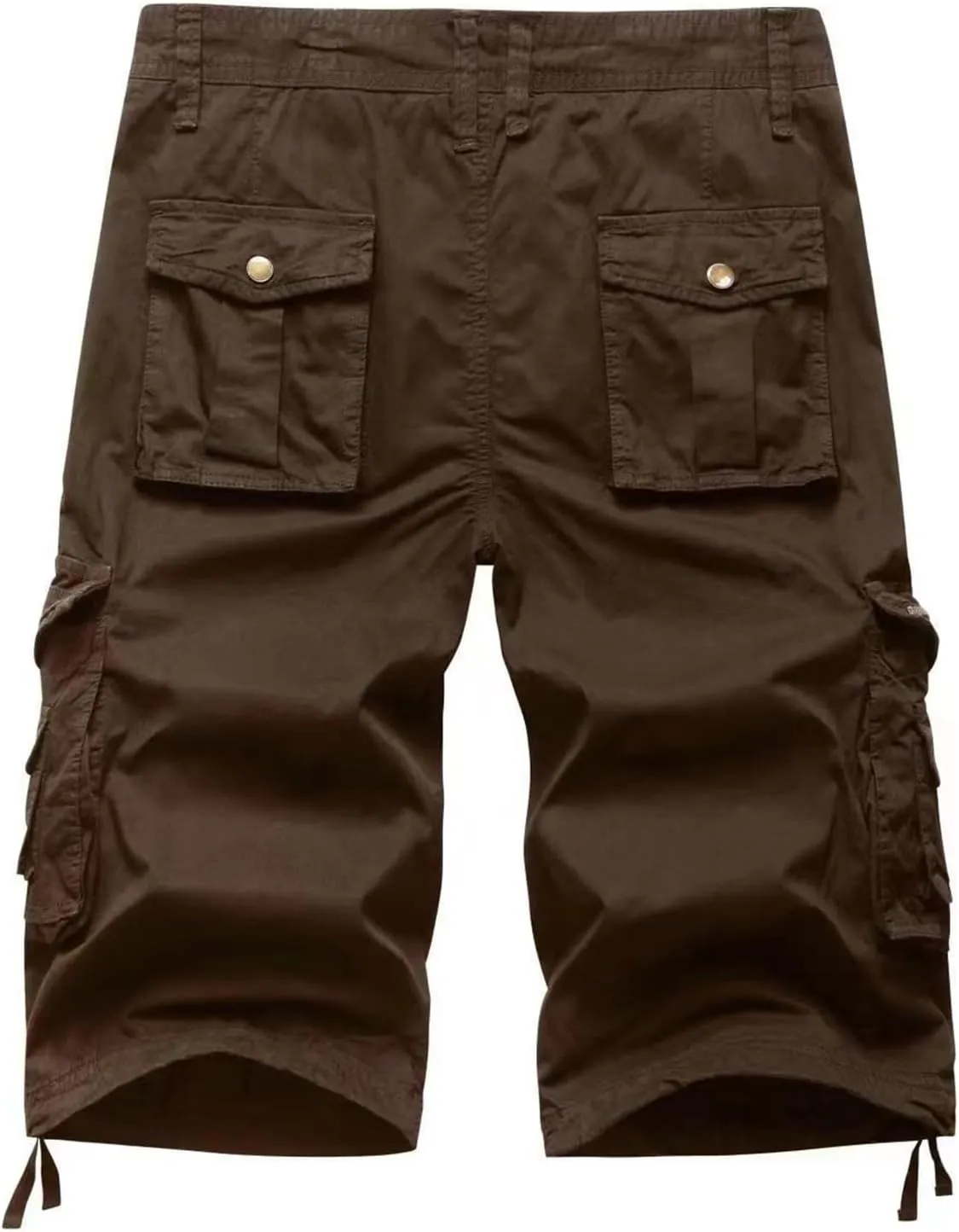 Mens Cargo Shorts Multi Pockets Twill Cotton Relaxed Fit Outdoor Camo Cargo Short for Men