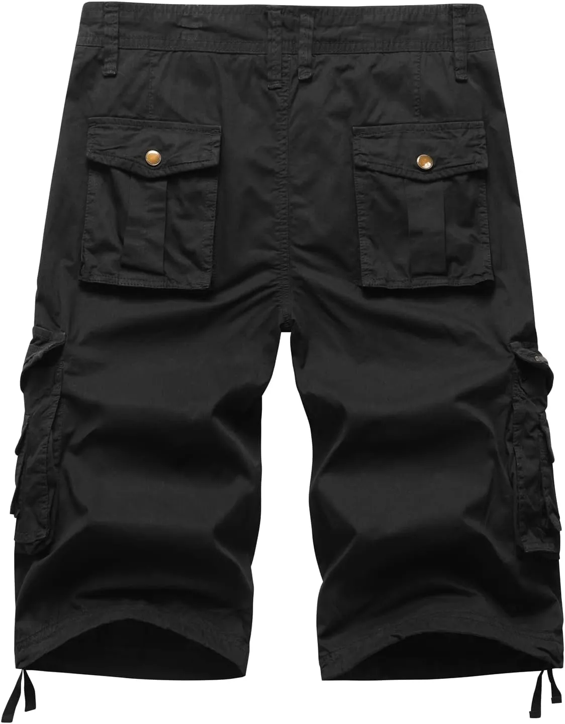 Mens Cargo Shorts Multi Pockets Twill Cotton Relaxed Fit Outdoor Camo Cargo Short for Men