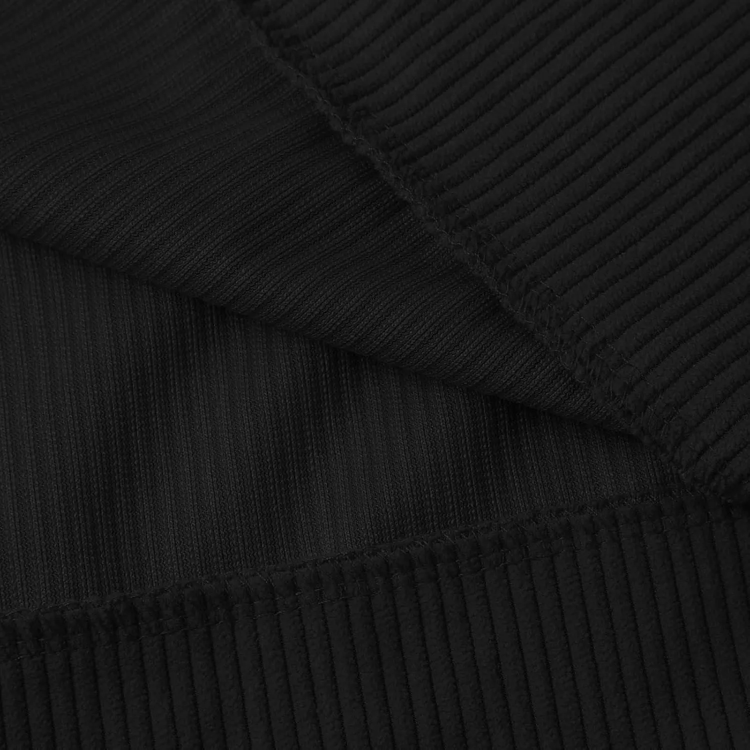 Men's Corduroy Sweatshirt Casual Stand Collar Button Long Sleeve Hoodie Mock Neck Sweaters Polo Sweatshirts No Hood
