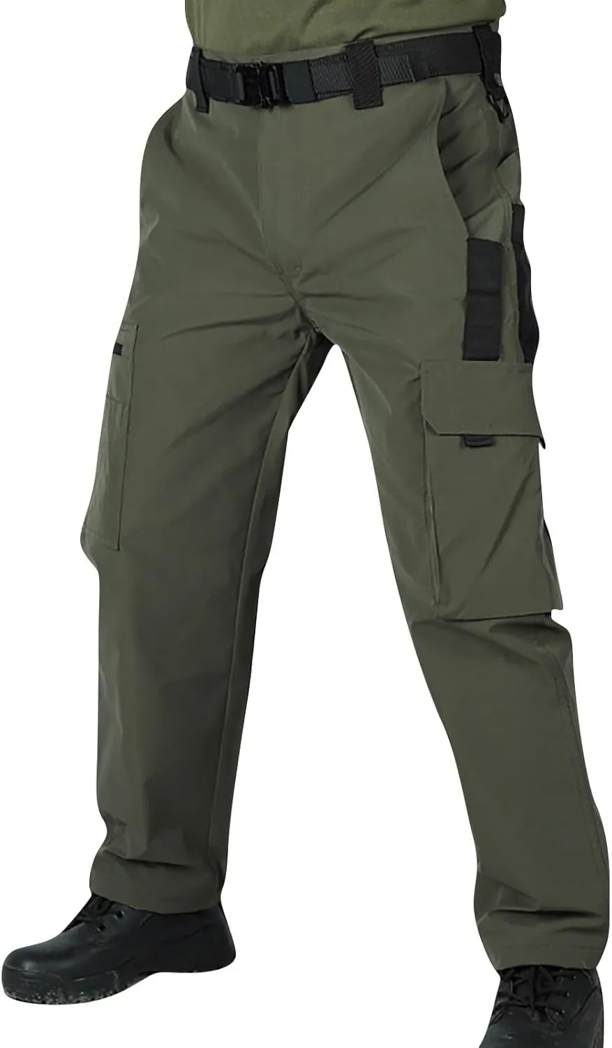 Men's Durable Multi-Pocket Combat Training Pants，Lightweight Outdoor Sports Cargo Pants.