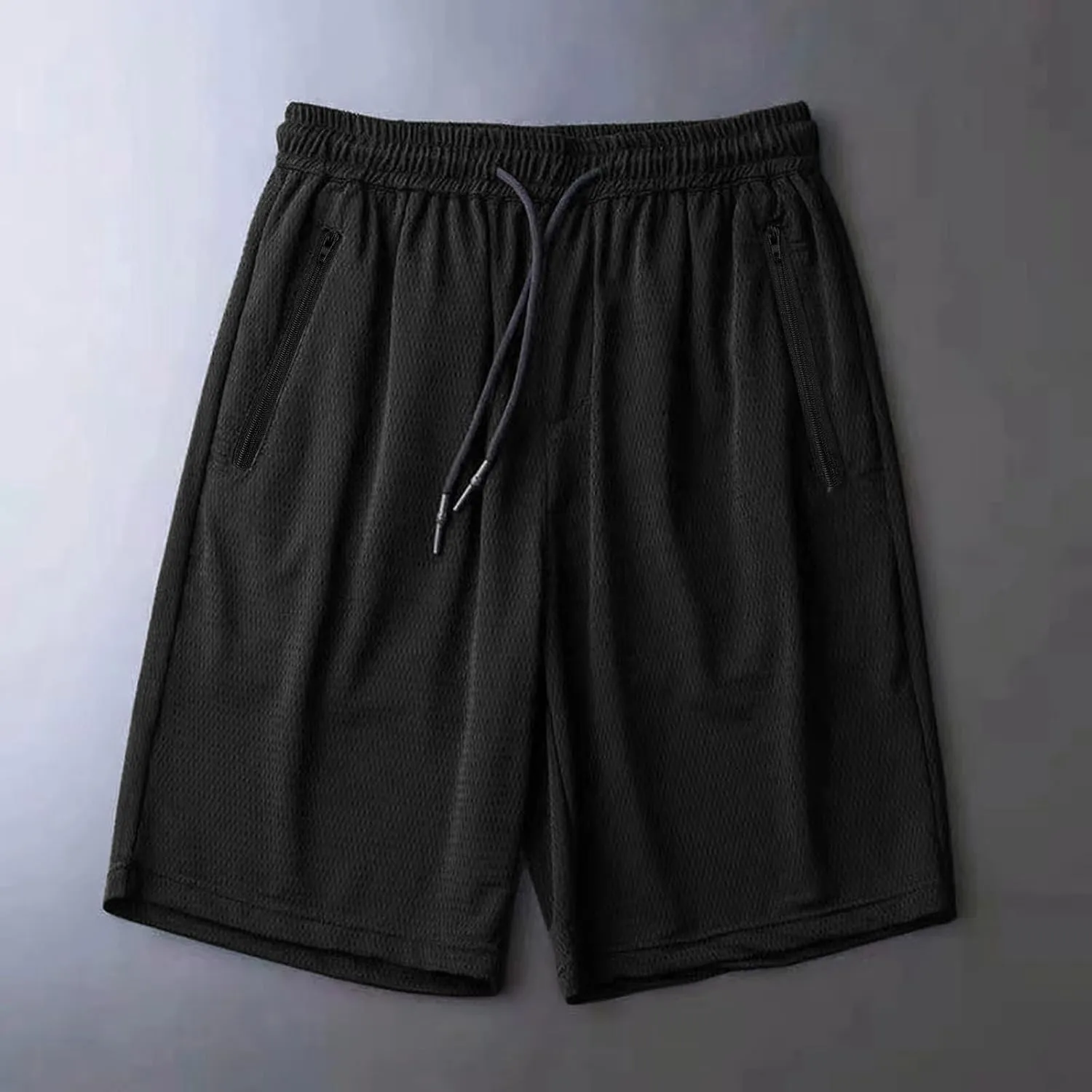 Men's Gym Shorts Breathable Mesh Quick Dry Athletic Basketball Shorts Lightweight Running Shorts with Drawstring