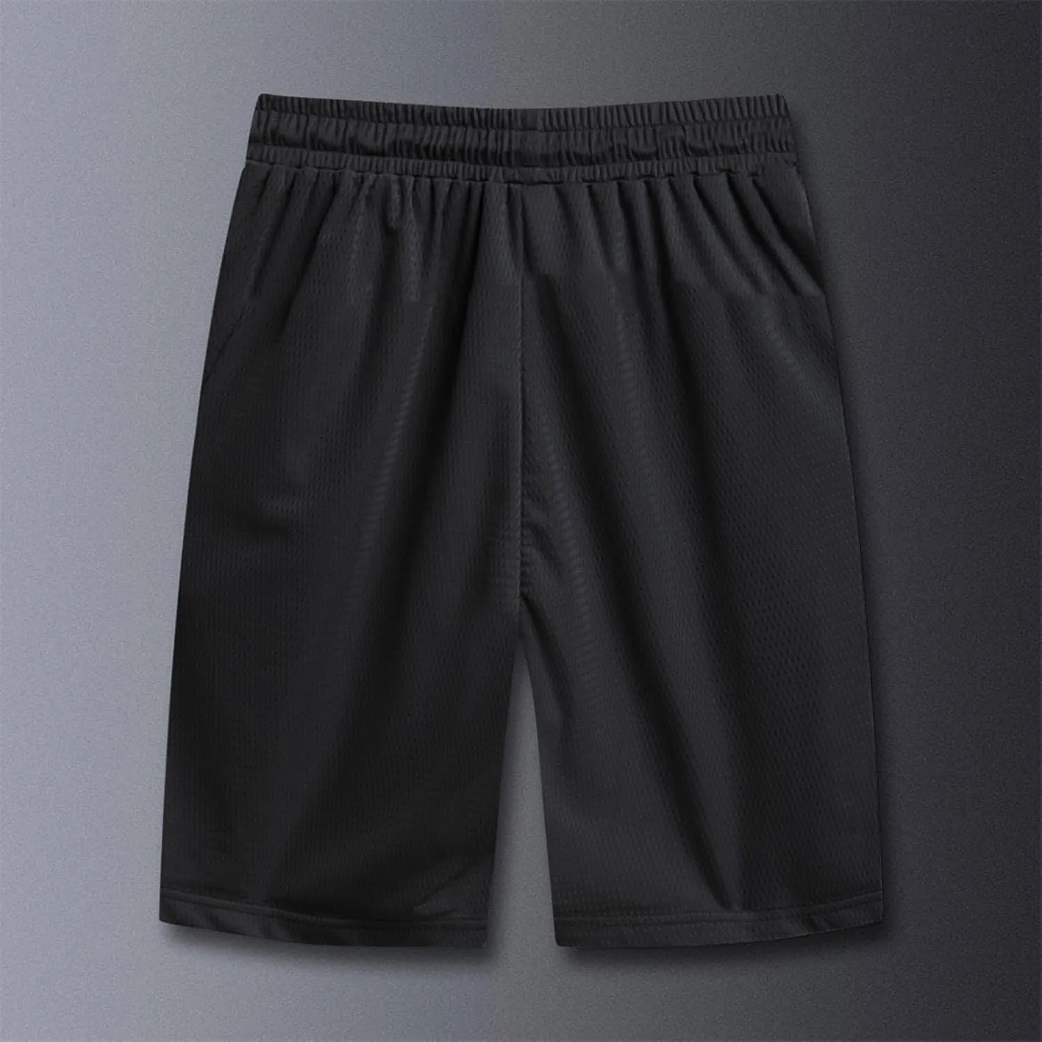 Men's Gym Shorts Breathable Mesh Quick Dry Athletic Basketball Shorts Lightweight Running Shorts with Drawstring