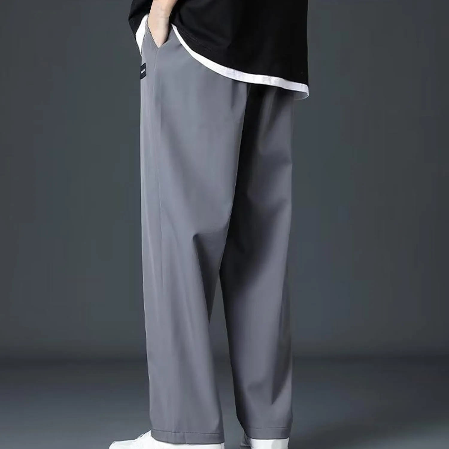 Men's Hiking Pants Lightweight Straight Leg Sweatpants Big and Tall Men Summer Running Workout Pants Moisture Wicking