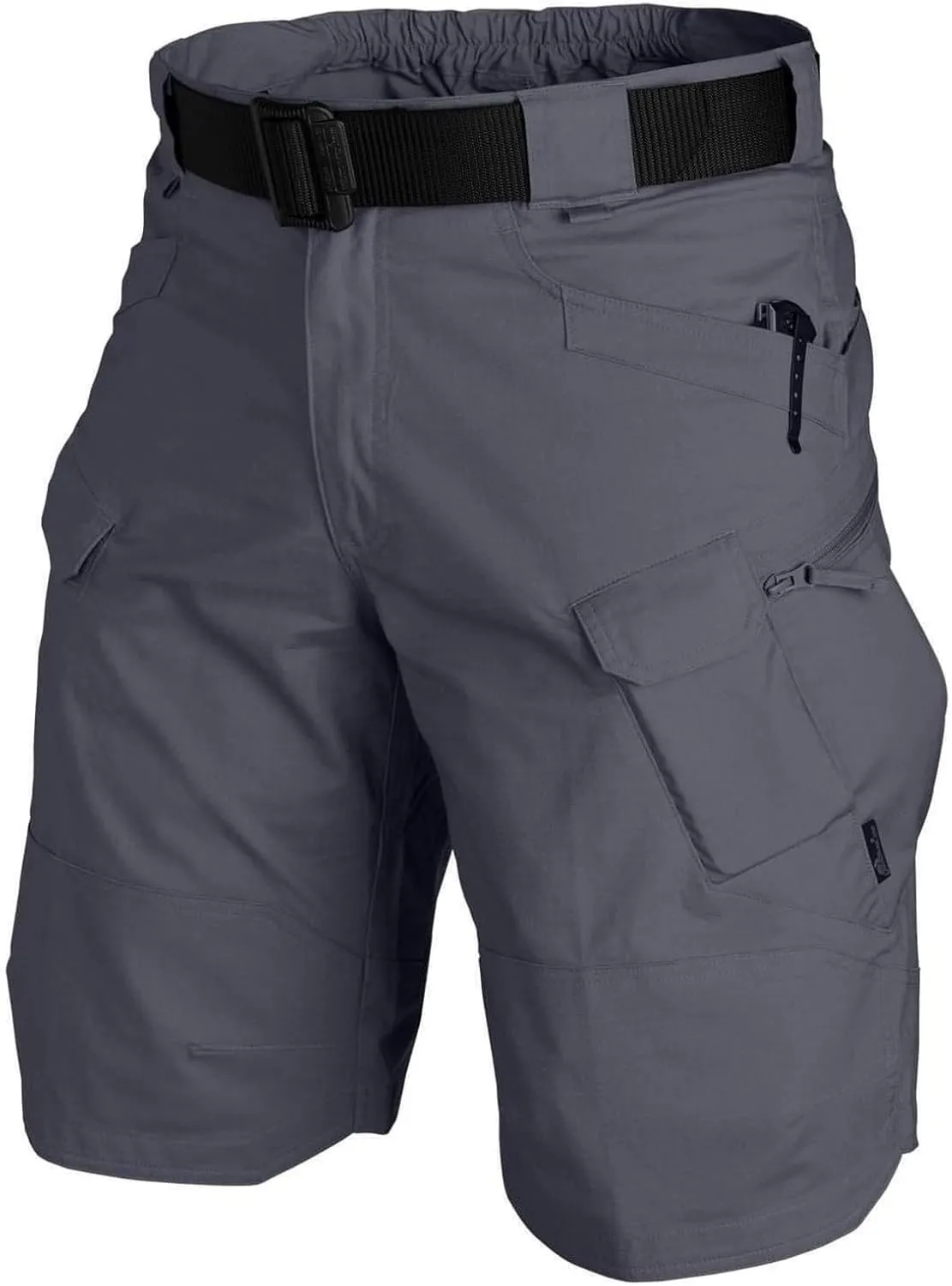 Mens Military Tactical Shorts Flat Front Combat Cargo Shorts Moisture Quick Dry Hiking Pants with Multiple Pockets