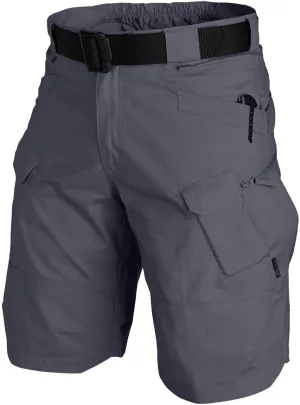 Mens Military Tactical Shorts Flat Front Combat Cargo Shorts Moisture Quick Dry Hiking Pants with Multiple Pockets