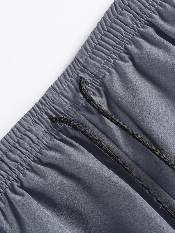 Men's Quick-Dry Track Shorts with Side Pockets - Lightweight Athletic Shorts for Running, Training & Casual Wear