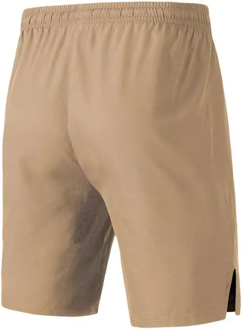 Men's Quick-Dry Track Shorts with Side Pockets - Lightweight Athletic Shorts for Running, Training & Casual Wear