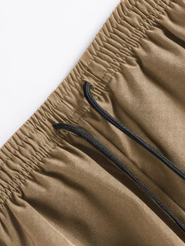 Men's Quick-Dry Track Shorts with Side Pockets - Lightweight Athletic Shorts for Running, Training & Casual Wear