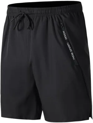 Men's Quick-Dry Track Shorts with Side Pockets - Lightweight Athletic Shorts for Running, Training & Casual Wear