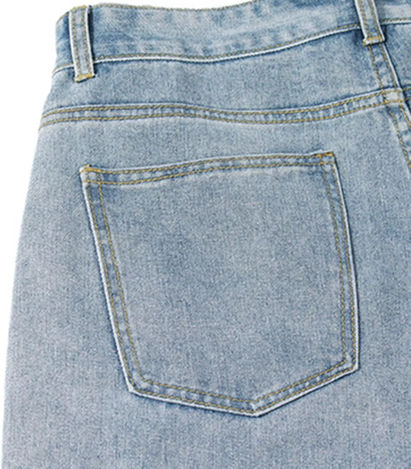 Men's Relaxed Fit Jeans Stretch Casual Straight Leg Jeans Y2k Fashion Streetwear Harajuku Denim Pant Trousers for Men