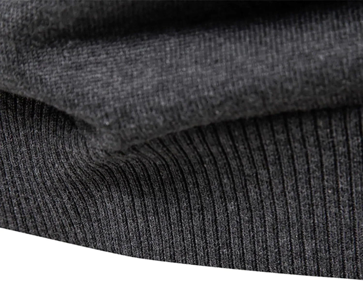 Men's V-Neck Dress Sweater Long Sleeve Slim Fit Fashion Pullover Solid Color Lightweight Casual Wool Ribbed Knit Tops