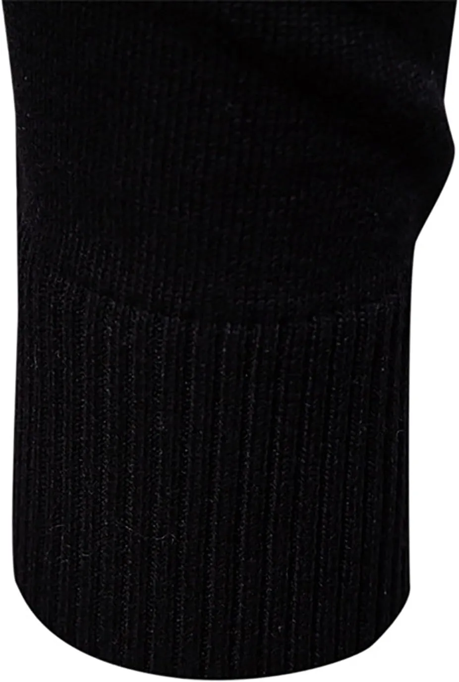 Men's V-Neck Dress Sweater Long Sleeve Slim Fit Fashion Pullover Solid Color Lightweight Casual Wool Ribbed Knit Tops
