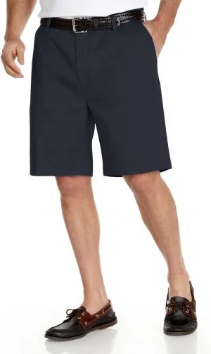 Nautica Men's Cotton Twill Flat Front Chino Short