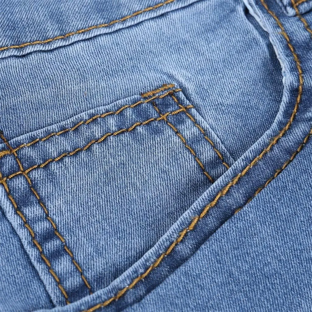 Ripped Jean Shorts for Women Plus Size High Waisted Stretchy Frayed Denim Distressed Jeans Shorts