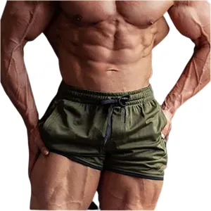 Running Shorts for Men 3 Inch Quick Dry Gym Athletic Workout Camo Jogging Sweatshorts with Pockets