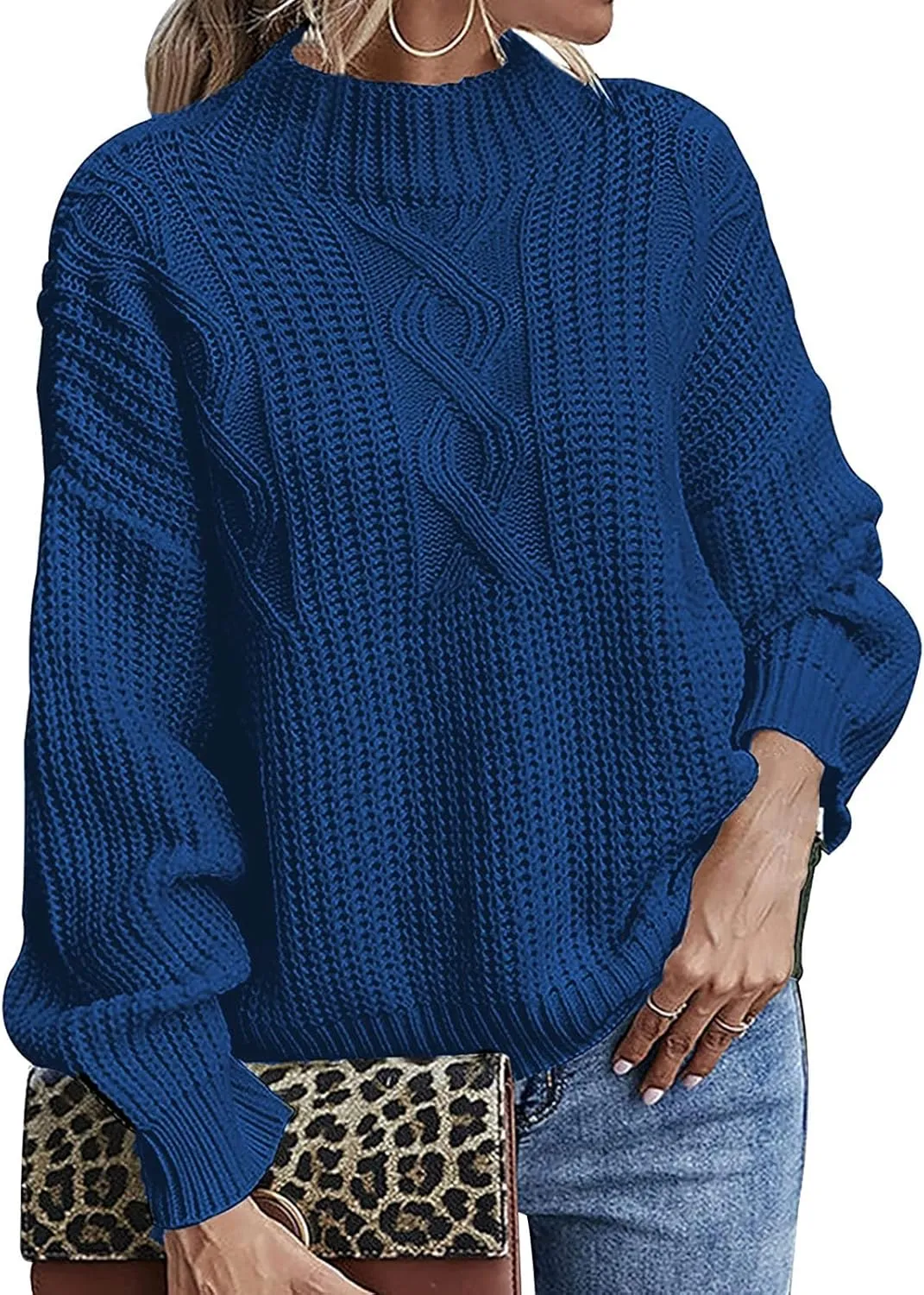 SHAOBGE Womens Sweaters Fall Pullover Sweaters for Women Professional Clothes for Women Western Clothes Women
