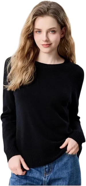SheKiss 2024 Womens Fall Pullover Cropped Sweaters Tops Grey Long Sleeves Fashion Cashmere Sweater Crewneck Trendy Outfits