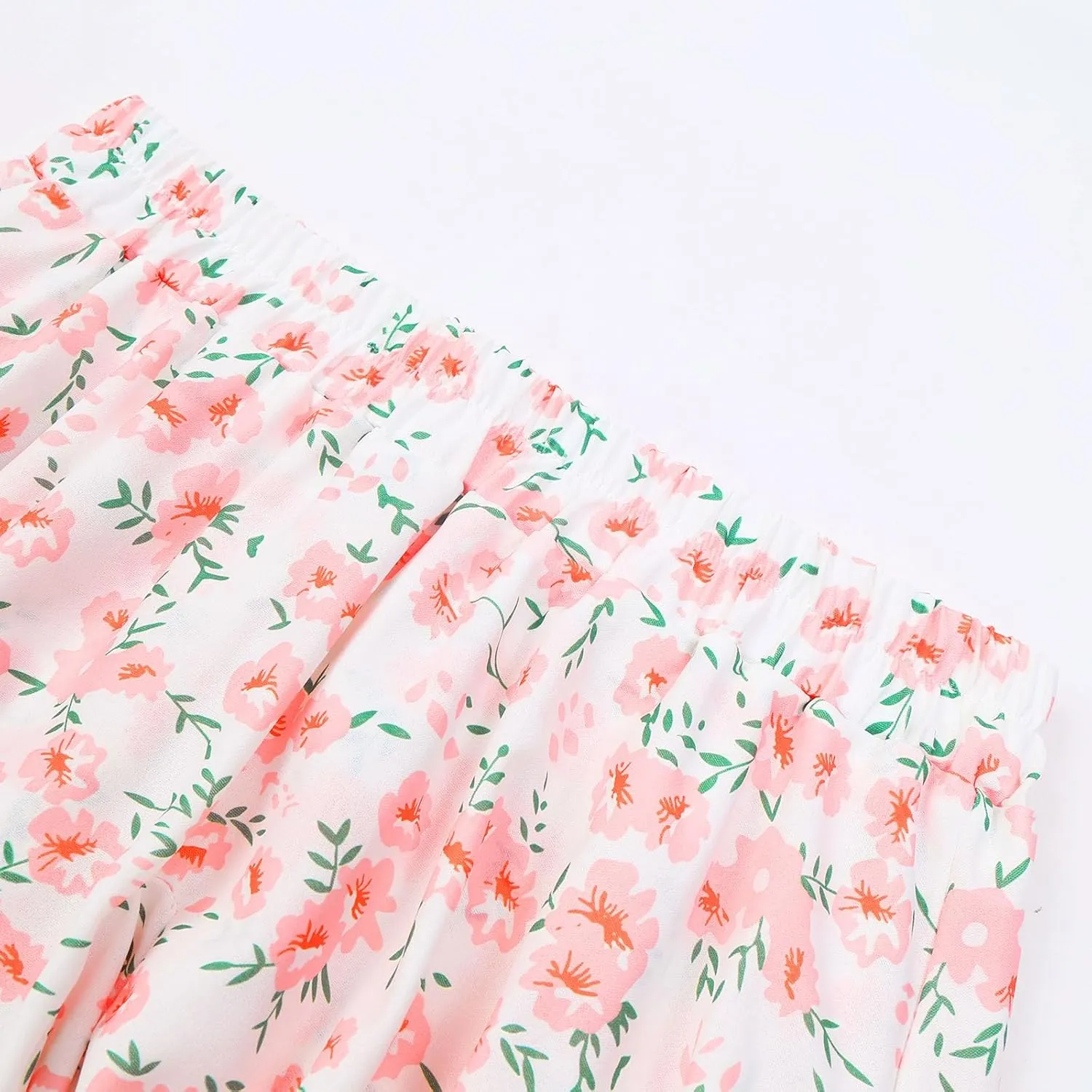 Skirts for Women Trendy Vintage Bohemian Floral Print High Elastic Waist Loose A Line Trendy Pleated Maxi Skirts