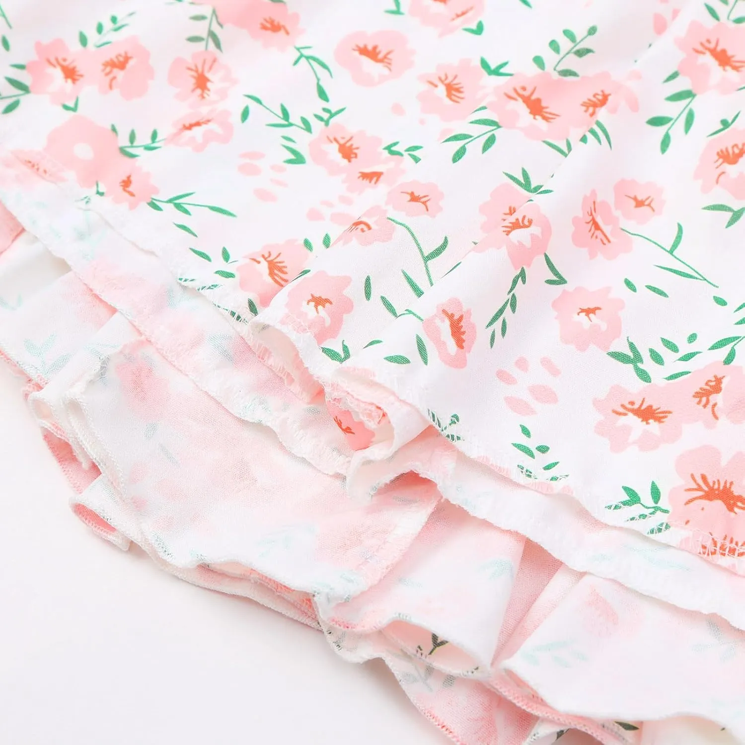 Skirts for Women Trendy Vintage Bohemian Floral Print High Elastic Waist Loose A Line Trendy Pleated Maxi Skirts