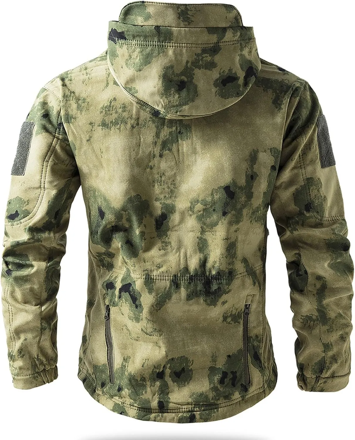 Tactical Jacket For Men Outdoor Camo Army Waterproof Windbreaker Jacket Softshell Military Hiking Hunting Coat