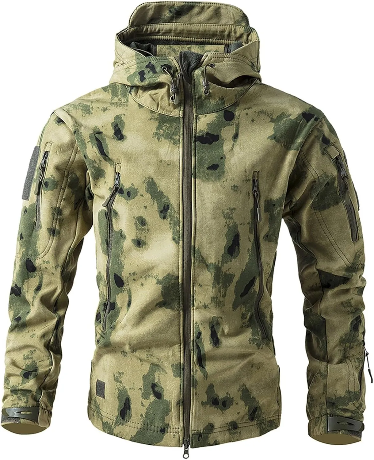 Tactical Jacket For Men Outdoor Camo Army Waterproof Windbreaker Jacket Softshell Military Hiking Hunting Coat